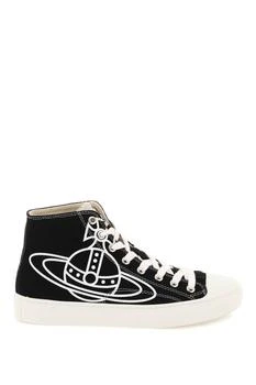 Vivienne Westwood | plimsoll high top sneakers,商家Coltorti Boutique,价格¥853