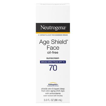 推荐Age Shield Face Oil-Free Sunscreen SPF 70商品