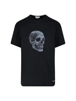 Alexander McQueen | Alexander McQueen Skull Printed Crewneck T-Shirt 5.7折, 独家减免邮费