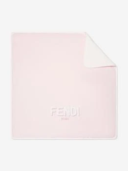 Fendi | Fendi Baby Girls Logo Blanket in Pink,商家Childsplay Clothing,价格¥2182