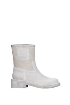 推荐Ankle boots mm6 Leather White商品