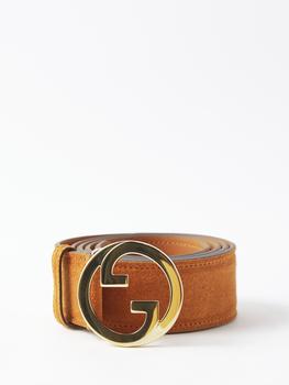 gucci皮带男, Gucci | Interlocking-G leather belt商品图片 