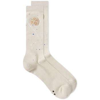 ader error直邮, ADER error | ADER Error Paint Splash Sock商品图片 7.1折