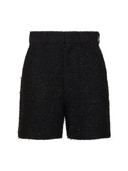 推荐Cotton Blend Tweed Shorts商品