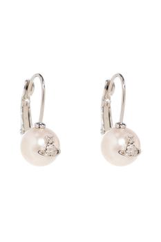 商品Vivienne Westwood | Vivienne Westwood Gia Pearl Drop Earrings,商家Cettire,价格¥961图片