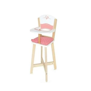 Hape | Baby Doll Pink Hearts Highchair,商家Macy's,价格¥412