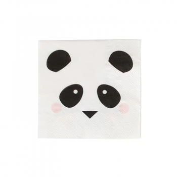 My Little Day | Panda print party napkins,商家BAMBINIFASHION,价格¥34
