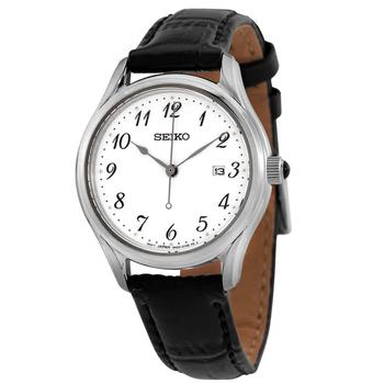 美国精工女表, Seiko | Neo Classic Quartz White Dial Ladies Watch SUR639商品图片 4.5折