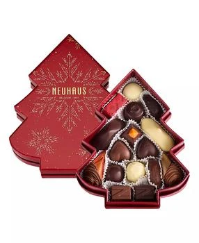 Neuhaus | Belgian Chocolate Holiday Tree Gift Box, 16 Piece,商家Macy's,价格¥375