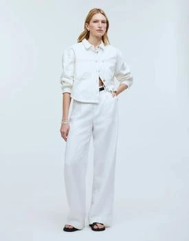 Madewell | The Harlow Wide-Leg Pant in 100% Linen,商家Madewell,价格¥545