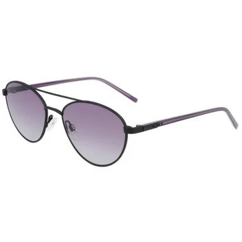 推荐Dkny Women's Sunglasses - Full Rim Pilot Frame Purple Grad Lens | DKNY DK302S 500商品