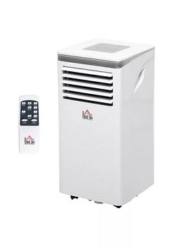 商品10000 BTU Portable Mobile Air Conditioner Cooling Dehumidifying and Ventilating with Remote Control White图片