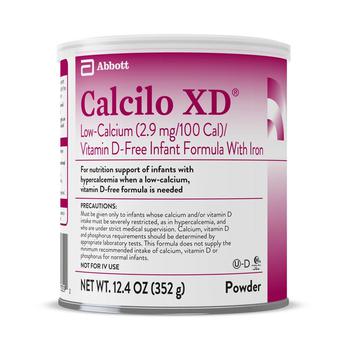 雅培真假, Calcilo XD | Calcilo Xd Low-calcium Vitamin D-free Infant Formula with Iron, 12.4 Oz商品图片 