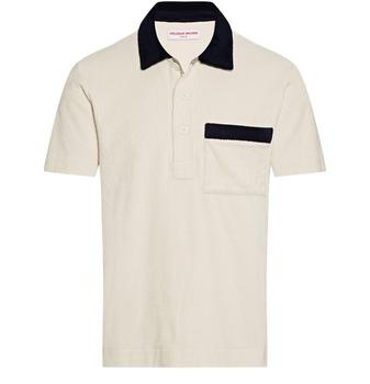 马丁马吉拉香水口红, ORLEBAR BROWN | 罗纹效果毛巾棉休闲剪裁马球衫商品图片 包邮包税