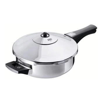Kuhn Rikon | Kuhn Rikon Duromatic Stainless Steel Frying Pan Pressure Cooker, 2.5 Qt,商家Premium Outlets,价格¥1670