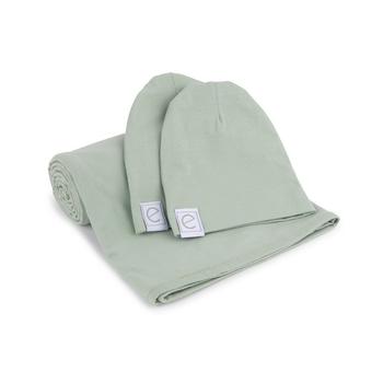商品Ely's & Co. | Jersey Cotton Swaddle Blankets with Baby Hat,商家Macy's,价格¥216图片