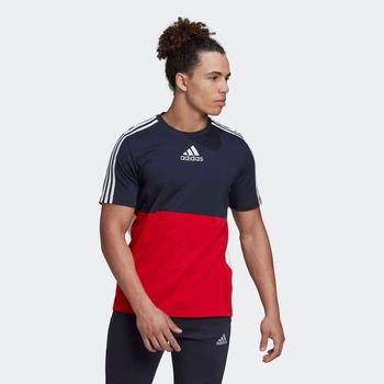 Adidas | adidas Essentials Colorblock - Men T-Shirts商品图片,