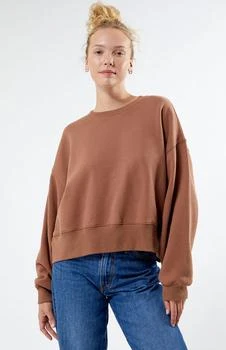 PacSun | Best Bet Cropped Fleece Sweatshirt 7折