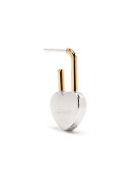 小银瓶, Ambush | AMBUSH Small Heart Padlock Earring Silver商品图片 6.4折