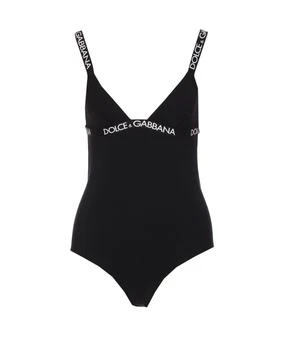 Logo Band One Piece Swimsuit