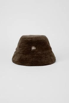 Alo | Foxy Sherpa Bucket Hat - Espresso,商家Alo yoga,价格¥458