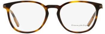 商品Zegna | Ermenegildo Zegna Men's Pantos Eyeglasses EZ5150 054 Havana/Gunmetal 52mm,商家Premium Outlets,价格¥417图片