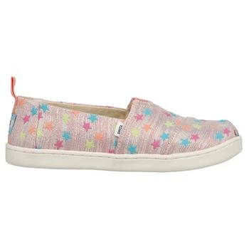 TOMS | Alpargata Coral Graphic Slip On Flats (Big Kid),商家SHOEBACCA,价格¥219