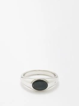 Tom Wood | Joe hawk's eye & sterling-silver ring,商家MATCHES,价格¥1453