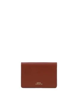 A.P.C. | Stefan Wallets & Card Holders Brown,商家Wanan Luxury,价格¥629