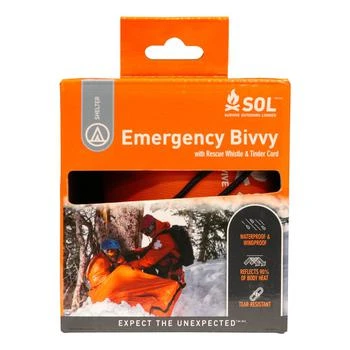 SOL | Emergency Bivvy w/ Rescue Whistle 'Orange',商家Outdoor Hub,价格¥142