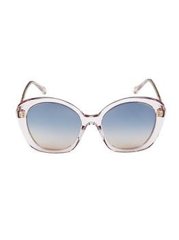 Chloé | Xena 55MM Geometric Sunglasses商品图片,