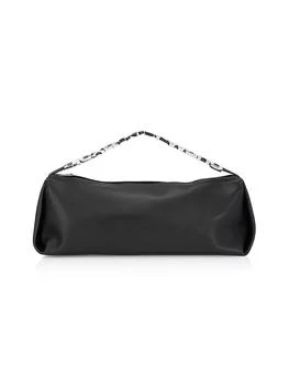 推荐Micro Pouchette Satin Top-Handle Bag商品