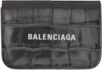 Balenciaga | Grey Mini Cash Wallet商品图片,