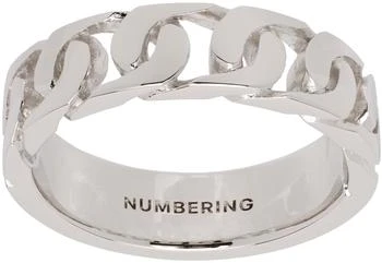 Numbering | Silver #7407 Ring,商家SSENSE,价格¥1318