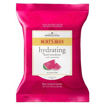商品Hydrating Pre-moistened Facial Cleanser Towelettes with Watermelon图片