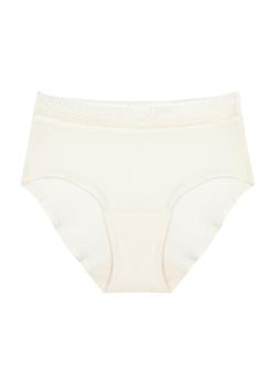 Chantelle | Soft Stretch ivory lace-trimmed hipster briefs商品图片,满$1享8.9折, 满折