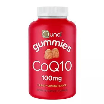 推荐Qunol CoQ10 100 mg. Gummies, Creamy Orange (175 ct.)商品
