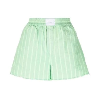 推荐ALEXANDER WANG 绿色女士短裤 4WC2234375-342商品