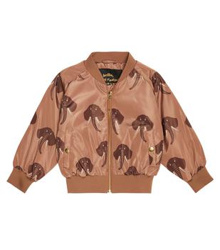 推荐Elephants printed bomber jacket商品