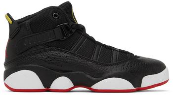 aj6, Jordan | Kids Black Jordan 6 Rings PS Little Kids Sneakers商品图片 7.6折