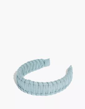 Madewell | Macramé Linen Headband商品图片,8.7折×额外6折, 额外六折