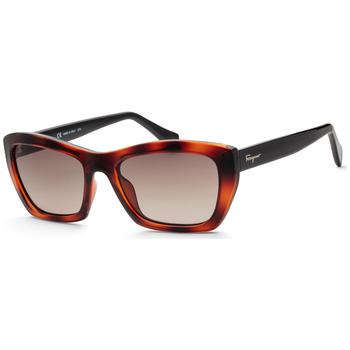 推荐Ferragamo Women's SF958S-214 Tortoise Sunglasses商品