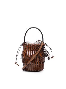 Loewe | Loewe X Paulas Ibiza Logo Charm Basket Bag商品图片,9.1折