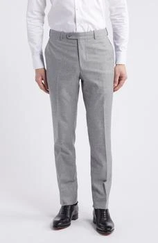 Peter Millar | Flat Front Wool Blend Dress Pants,商家Nordstrom Rack,价格¥703