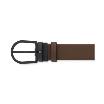 MontBlanc | Horseshoe Buckle Leather Belt商品图片,