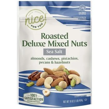 Nice! | Roasted Deluxe Mixed Nuts Sea Salt,商家Walgreens,价格¥66