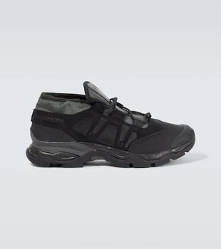 推荐Jungle Ultra Low leather-trimmed sneakers商品