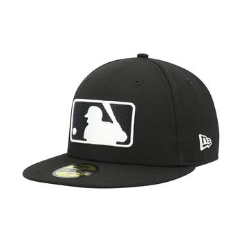 时尚mlb羽绒服男装, New Era | Men's Black MLB 59FIFTY Fitted Hat商品图片 