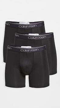 Calvin Klein | 微细纤维平角短裤商品图片,