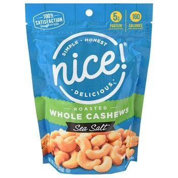 Nice! | Roasted Whole Cashews Sea Salt,商家Walgreens,价格¥23